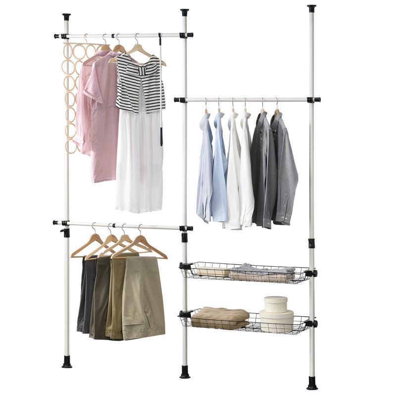 Symple Stuff 160cm Wide Clothes Rail Wayfair.co.uk